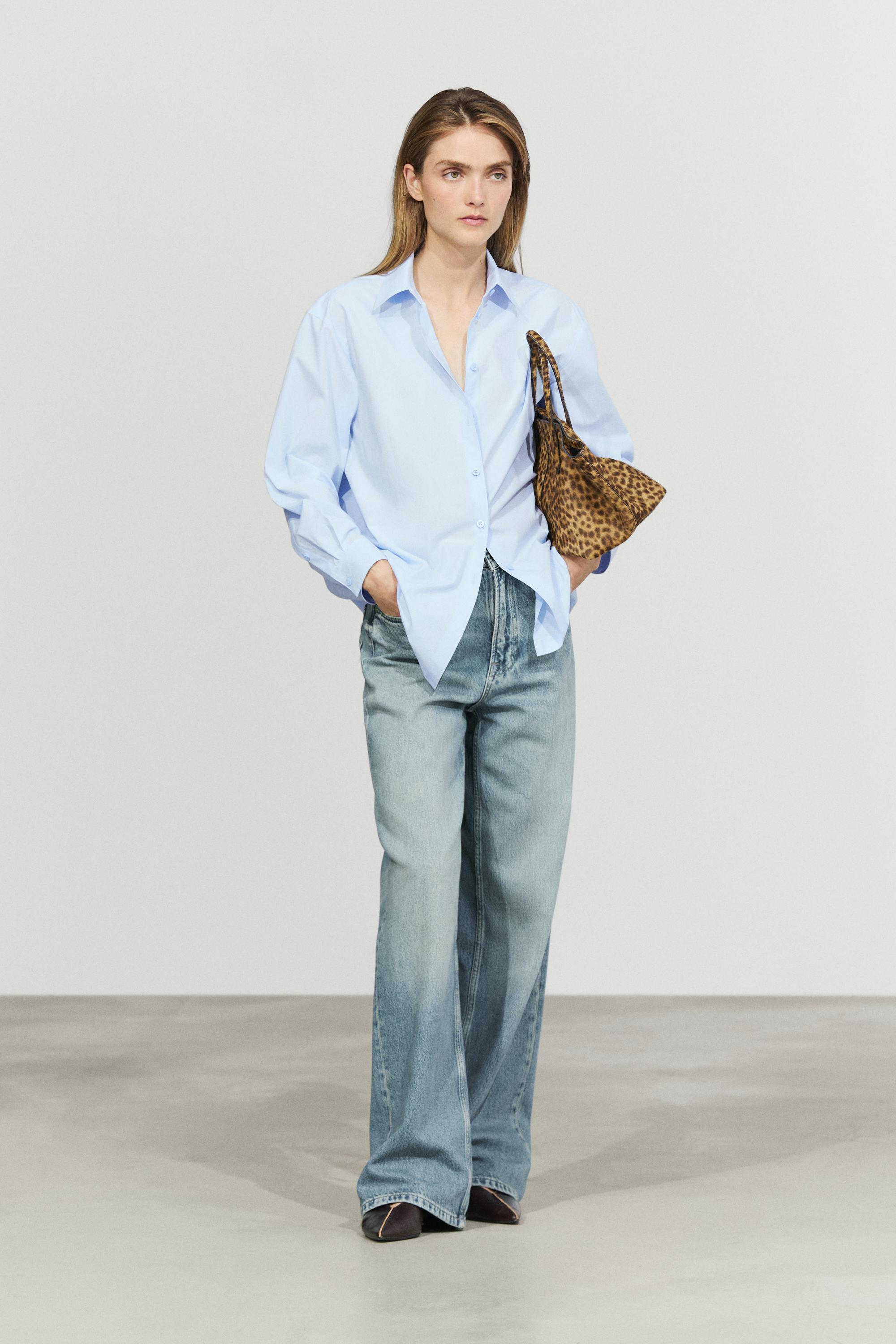 100% cotton poplin shirt
